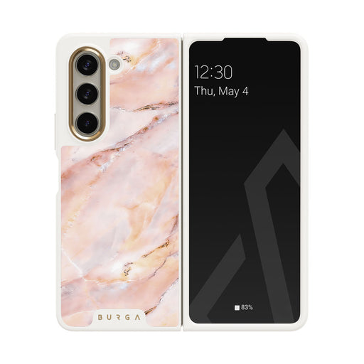 Morning Sunshine - Pastel Marble Samsung Galaxy Z Fold 5 Case