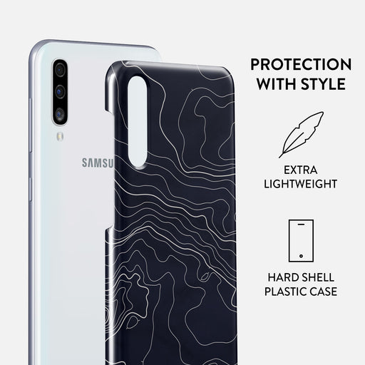 Drifting Shores - Line Art Samsung Galaxy A50 Case 2