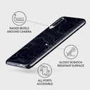 Drifting Shores - Line Art Samsung Galaxy A50 Case 3